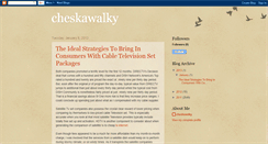 Desktop Screenshot of cheskawalky.blogspot.com