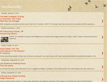 Tablet Screenshot of cheskawalky.blogspot.com