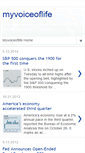 Mobile Screenshot of myvoiceoflife.blogspot.com