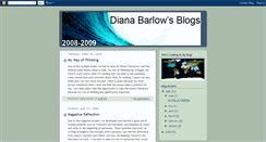 Desktop Screenshot of dianabarlow10.blogspot.com