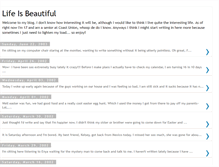 Tablet Screenshot of lifeisbeautiful.blogspot.com