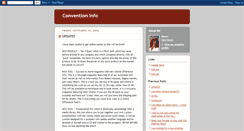 Desktop Screenshot of conventioninfo.blogspot.com