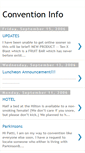 Mobile Screenshot of conventioninfo.blogspot.com