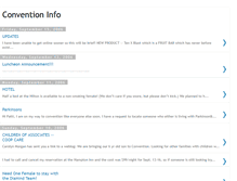 Tablet Screenshot of conventioninfo.blogspot.com