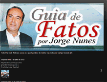 Tablet Screenshot of guiadefatos.blogspot.com