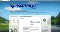 Desktop Screenshot of escoteirosdetoledo.blogspot.com