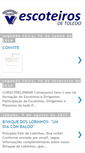 Mobile Screenshot of escoteirosdetoledo.blogspot.com