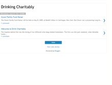 Tablet Screenshot of drinkcharitably.blogspot.com