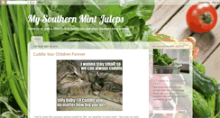 Desktop Screenshot of my-southern-mint-juleps.blogspot.com