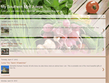 Tablet Screenshot of my-southern-mint-juleps.blogspot.com