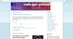 Desktop Screenshot of jgmradio.blogspot.com