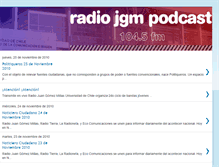 Tablet Screenshot of jgmradio.blogspot.com