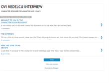 Tablet Screenshot of ovi-nedelcu-interview.blogspot.com