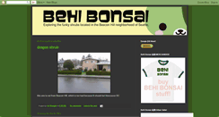 Desktop Screenshot of beaconhilltopiary.blogspot.com