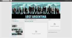 Desktop Screenshot of lost-argentina.blogspot.com