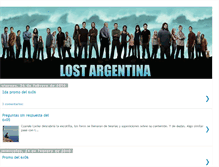Tablet Screenshot of lost-argentina.blogspot.com