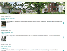 Tablet Screenshot of gilescountyhistorical.blogspot.com