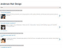 Tablet Screenshot of andersonhairdesign.blogspot.com