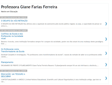 Tablet Screenshot of gianefferreira.blogspot.com
