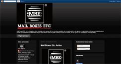 Desktop Screenshot of mailboxesavlles.blogspot.com