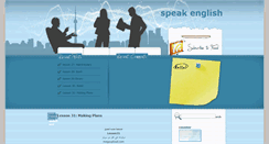 Desktop Screenshot of learn2speak-english.blogspot.com