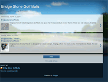 Tablet Screenshot of bridgestonegolfballsforsale.blogspot.com