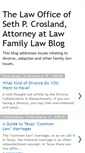 Mobile Screenshot of croslandlawfirmfamilylaw.blogspot.com