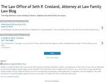 Tablet Screenshot of croslandlawfirmfamilylaw.blogspot.com