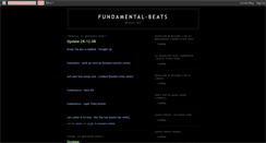 Desktop Screenshot of fundamental-beats.blogspot.com