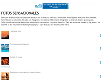 Tablet Screenshot of fotos-sensacionales.blogspot.com