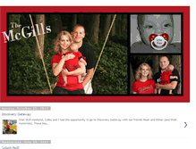 Tablet Screenshot of mcgillclan.blogspot.com