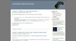 Desktop Screenshot of concisionandconcinnity.blogspot.com