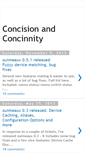 Mobile Screenshot of concisionandconcinnity.blogspot.com
