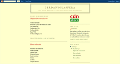 Desktop Screenshot of cerdanyolasfera.blogspot.com