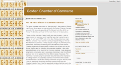 Desktop Screenshot of goshenchamber.blogspot.com