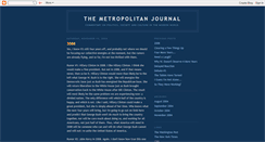 Desktop Screenshot of metropolitanjournal.blogspot.com