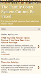 Mobile Screenshot of familycourtsystemisbroken.blogspot.com