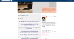 Desktop Screenshot of palabrasbajolapluma.blogspot.com
