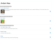 Tablet Screenshot of jivdanimaa.blogspot.com