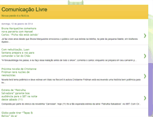 Tablet Screenshot of comunicacaolivre1.blogspot.com