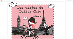 Desktop Screenshot of losviajesdelolita-chiq.blogspot.com