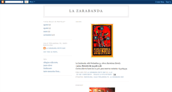 Desktop Screenshot of lazarabandabcn.blogspot.com