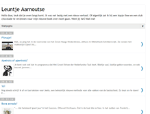 Tablet Screenshot of leuntjeaarnoutse.blogspot.com