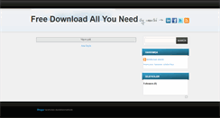 Desktop Screenshot of fulldownloadfree.blogspot.com