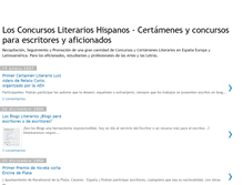 Tablet Screenshot of losconcursosliterarios.blogspot.com