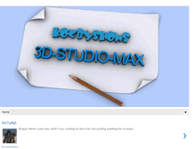 Tablet Screenshot of 3d-studio-max-free.blogspot.com