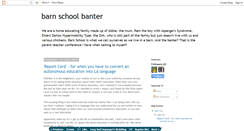 Desktop Screenshot of barnschoolbanter.blogspot.com