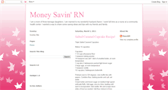 Desktop Screenshot of moneysavinrn.blogspot.com