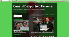 Desktop Screenshot of canarildesportivoferreira.blogspot.com