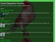 Tablet Screenshot of canarildesportivoferreira.blogspot.com